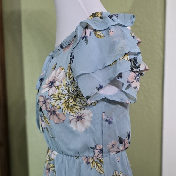 💙 Floral Print Dress - Picture 7 of 10